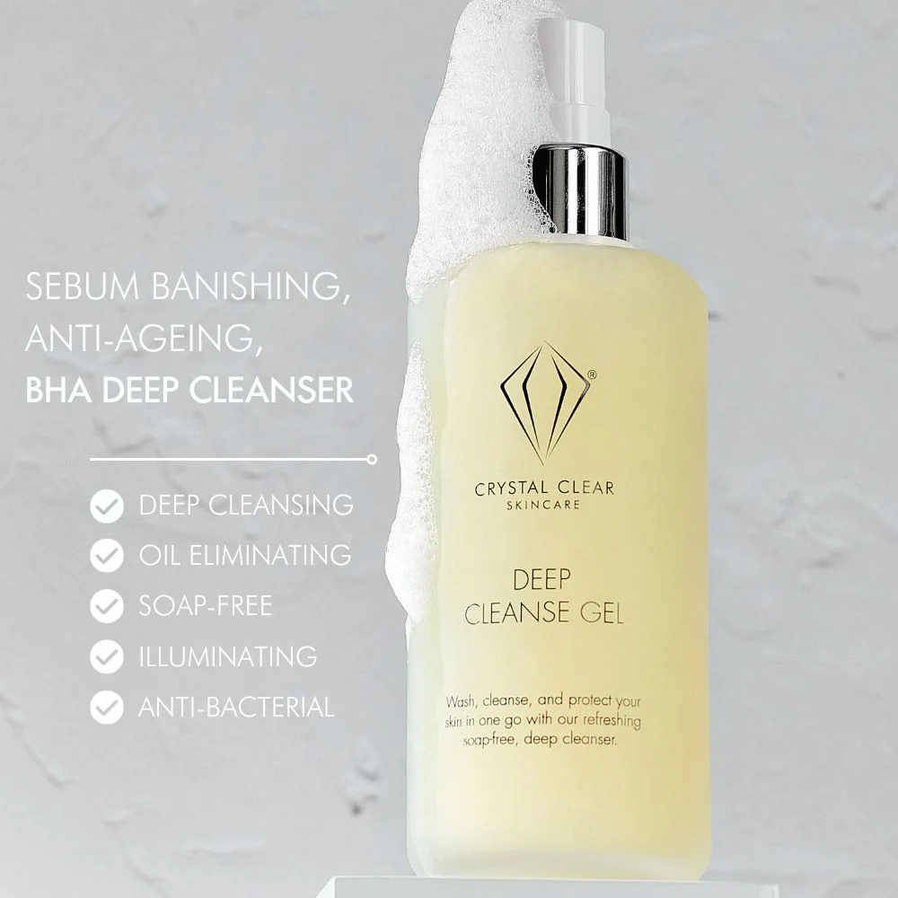 Deep Cleansing Gel by CRYSTAL CLEAR (200ml)